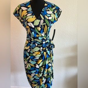NWT Maggie London wrap dress